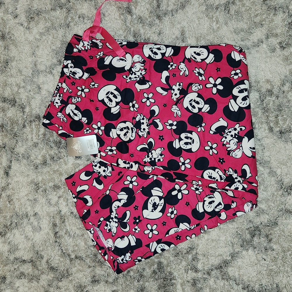 NWT Disney 2X Minnie Mouse Pajama Pants